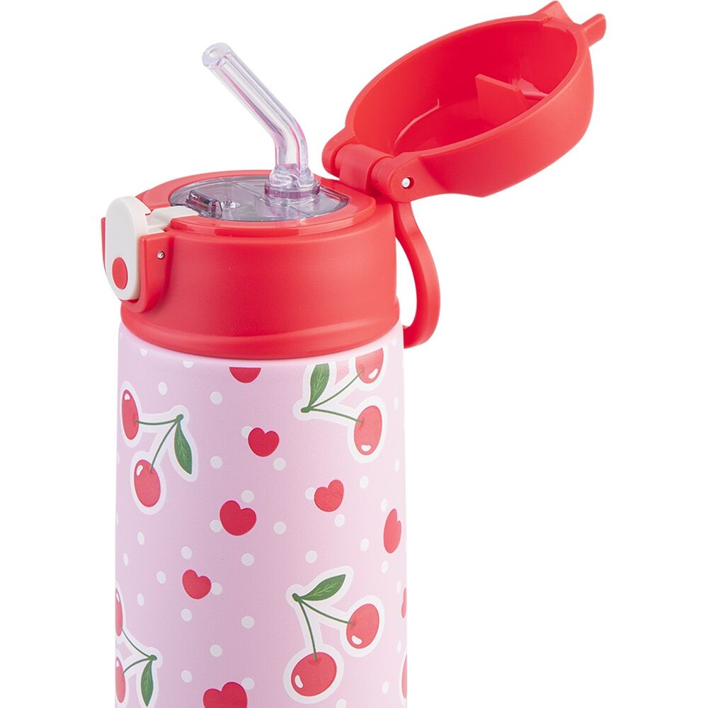Oasis Kids Insulated Drink Bottle 550ml Cherry Crush — image 7