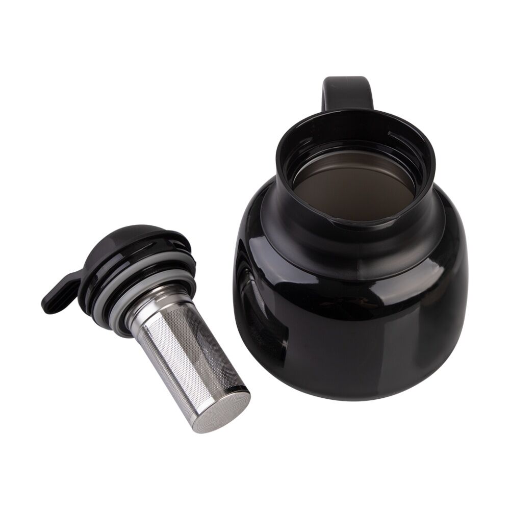 Oasis Stainless Steel Double Wall Insulated Tea Pot w/ Strainer Black 750ml Oasis — image 5