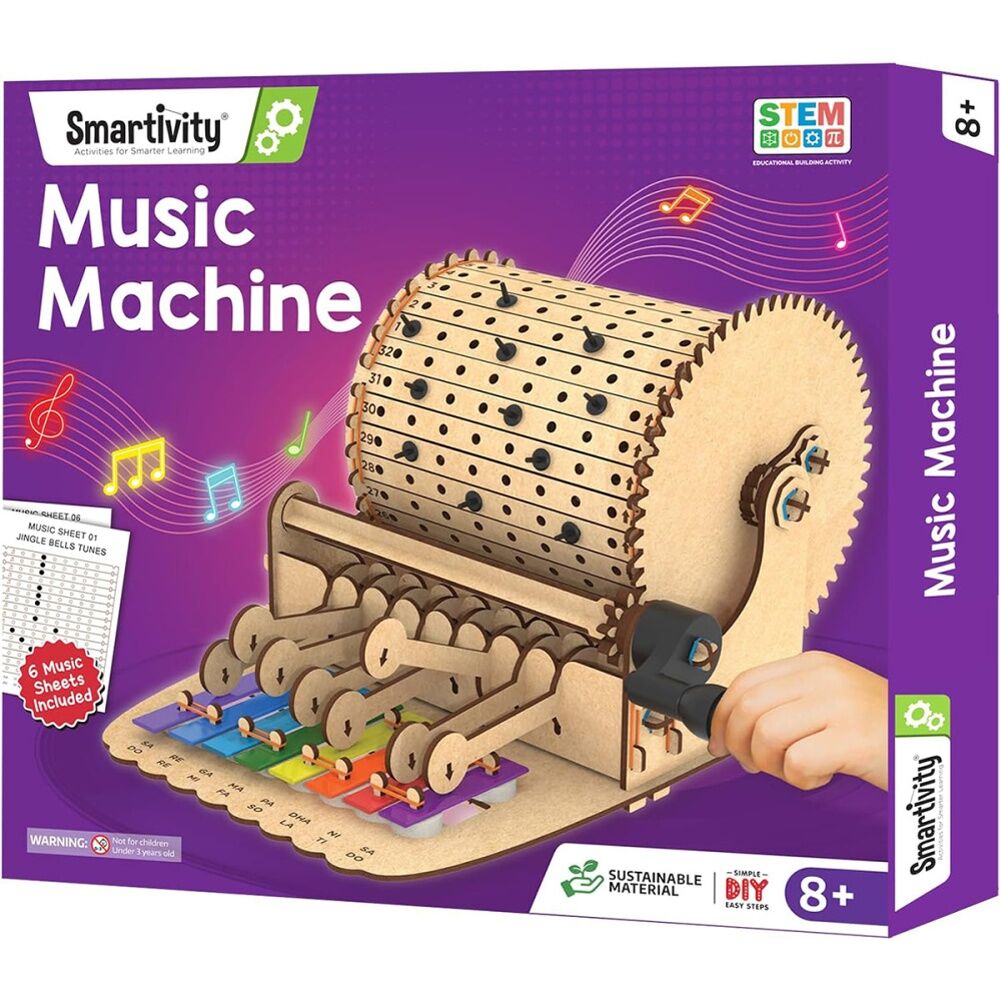 Smartivity Music Machine Interactive STEM Toy Build Compose Play For Kids 8+ Smartivity