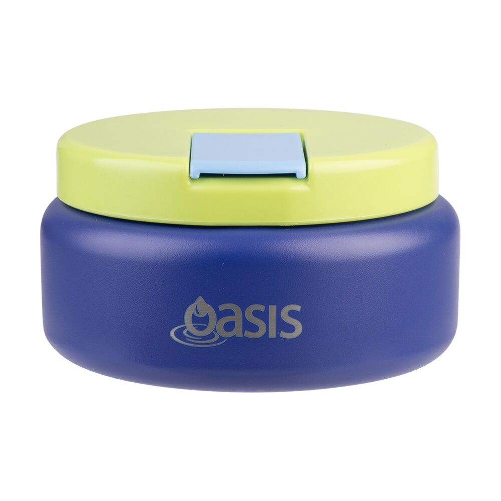Oasis Double Wall Insulated Food Flask 230ml Peacock