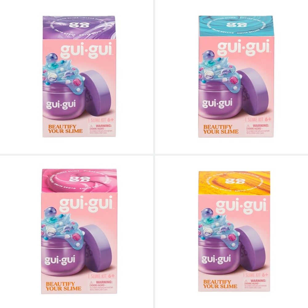 Gui Gui Scented Slime Kit 4 Textures Create Collect Assorted Gui Gui — image 2