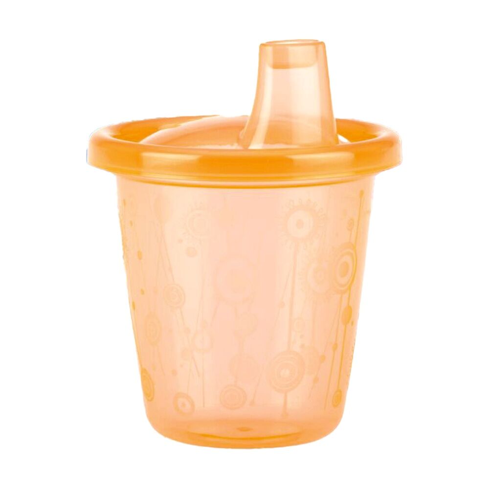 Nuby Wash Or Toss Hard Spout Sipper Cups Durable 210ml Assorted 12m+ (3 Pack) — image 2