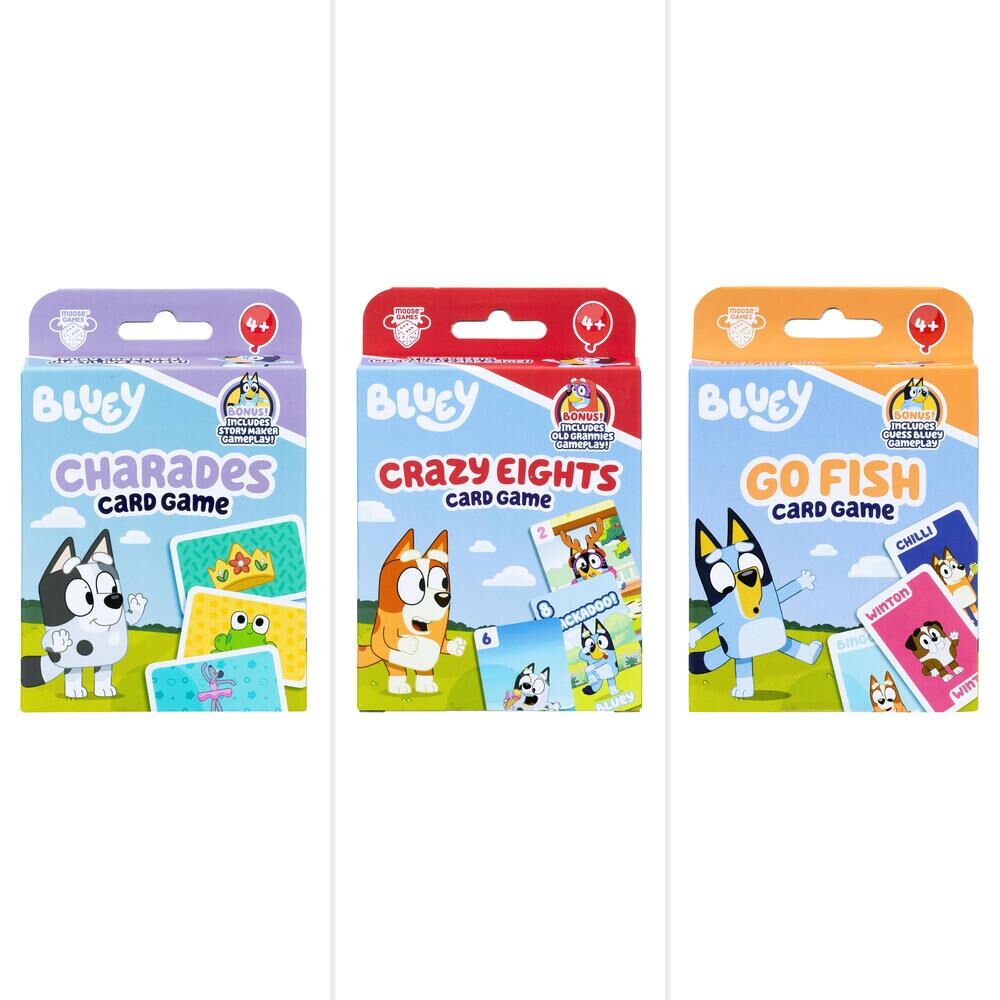 Moose Games 4y+ Bluey Themed Children & Family Card Game Assorted — image 3