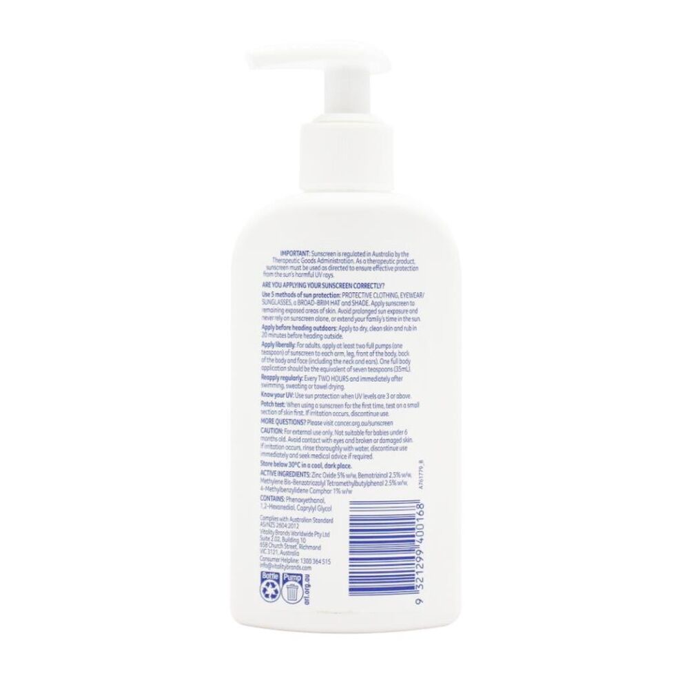 Cancer Council Sensitive Sunscreen SPF 50+ Broad Spectrum 200ml (4 Pack) — image 4