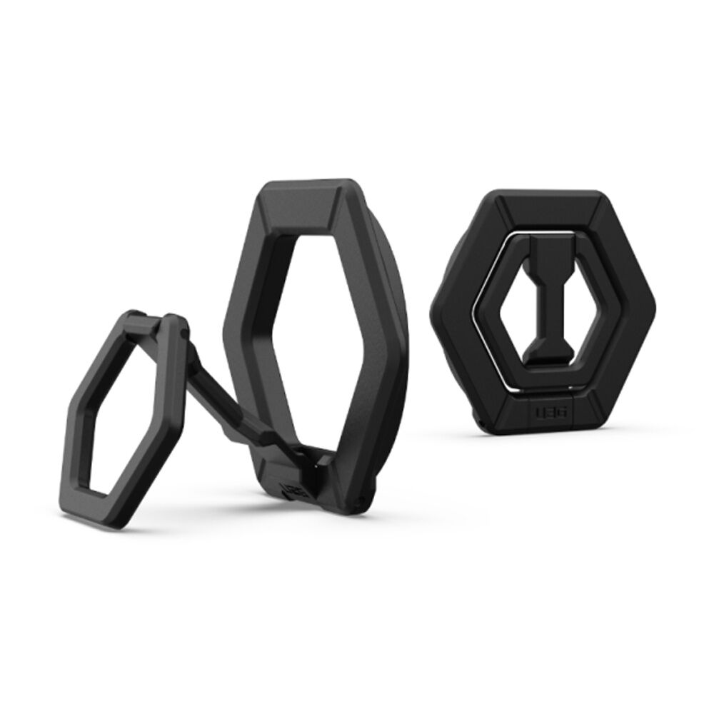 Uag Magnetic Ring Stand Non-Slip Secure Grip 360 Rotatable Black