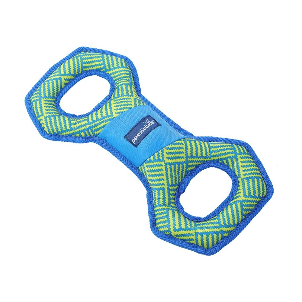 Paws and Claws Dura Double Tugger Durable Canvas Dog Pull Toy 35x20x6cm (3 Pack) — image 4