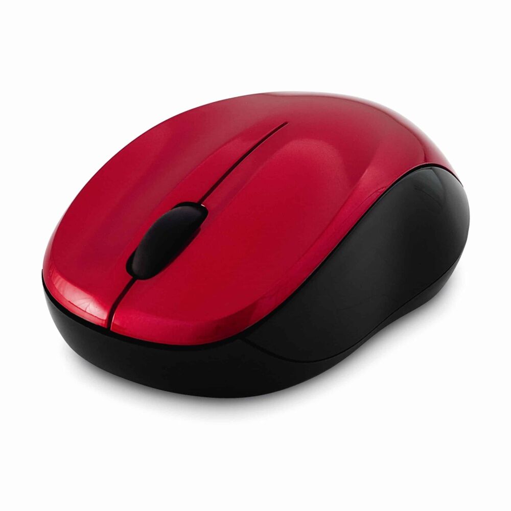 Verbatim Red Wireless Silent Computer/PC Blue LED 2.4Ghz Mouse — image 3