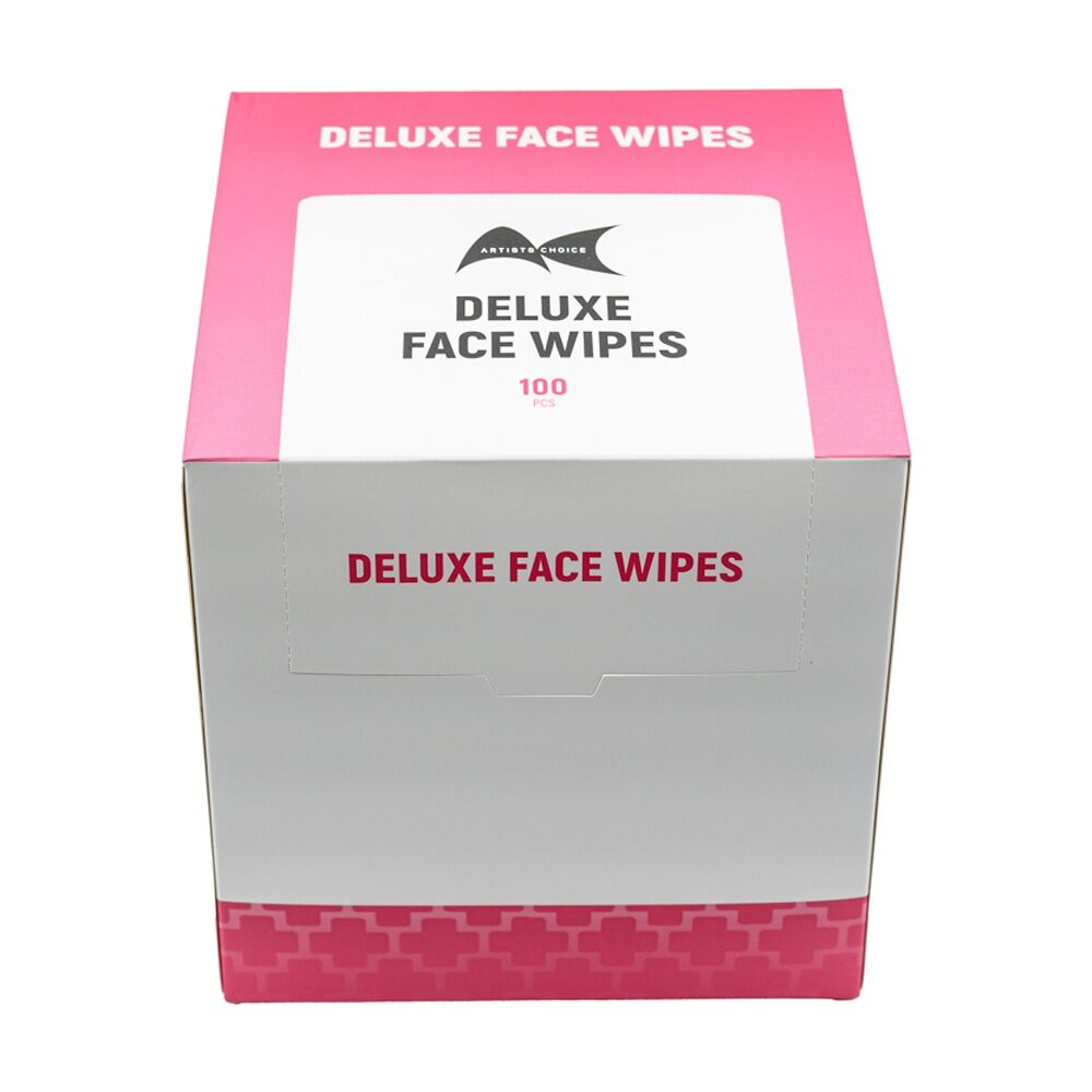 Artists Choice 4x 100pc Deluxe Face Wipes Make Up Remover Gentle On Skin — image 3