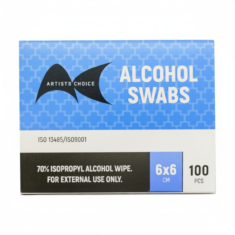 Artists Choice Alcohol Wipes Antibacterial Sanitizing Cleaning Pads (100 Pieces)