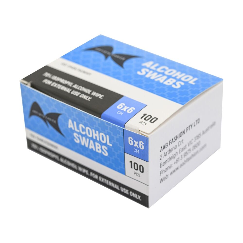 Artists Choice Alcohol Wipes Antibacterial Sanitizing Cleaning Pads (100 Pieces) — image 3