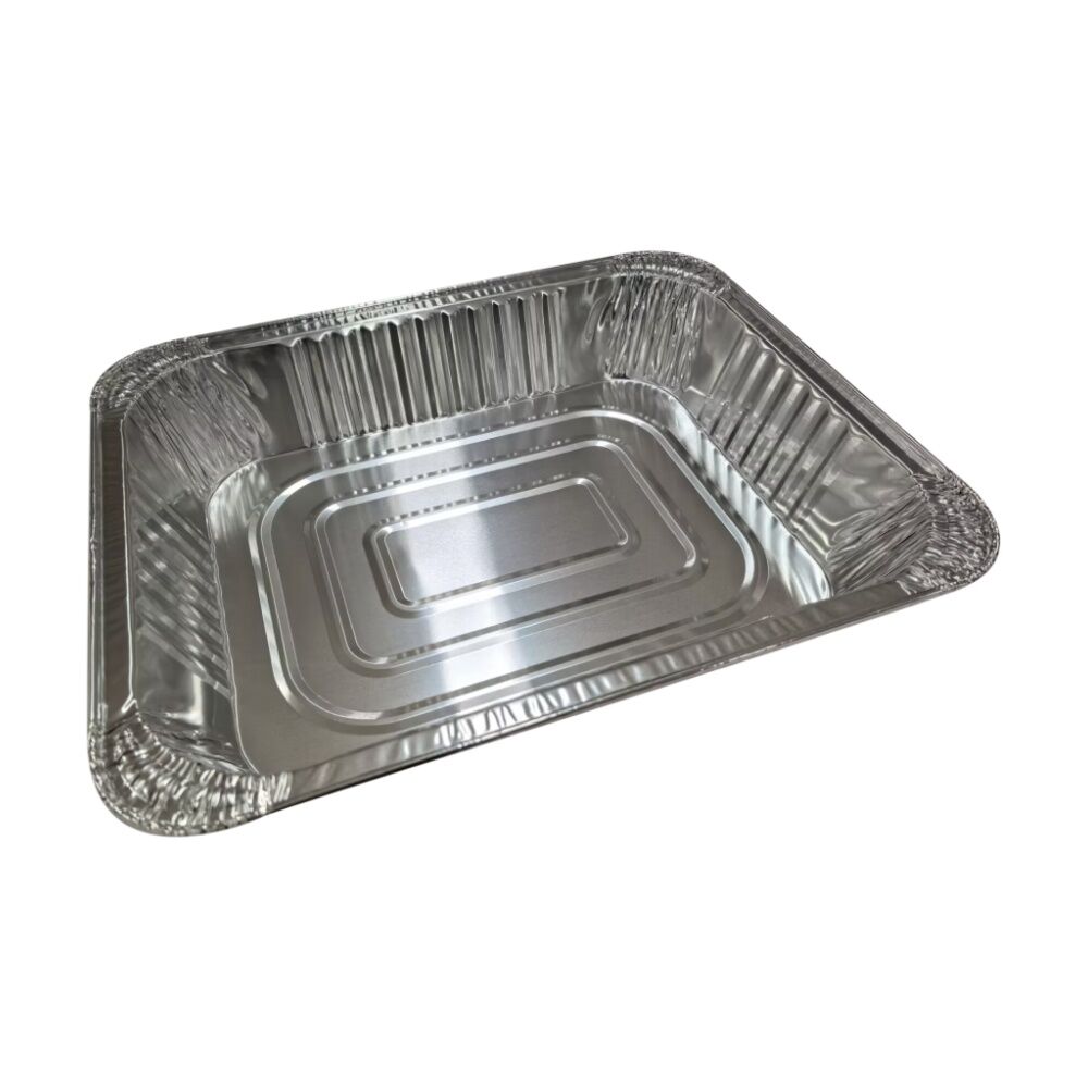 Partyware 3pc Partyware Single Use Foil Tray Set Rectangular 320x250x60mm (12 Pack)
