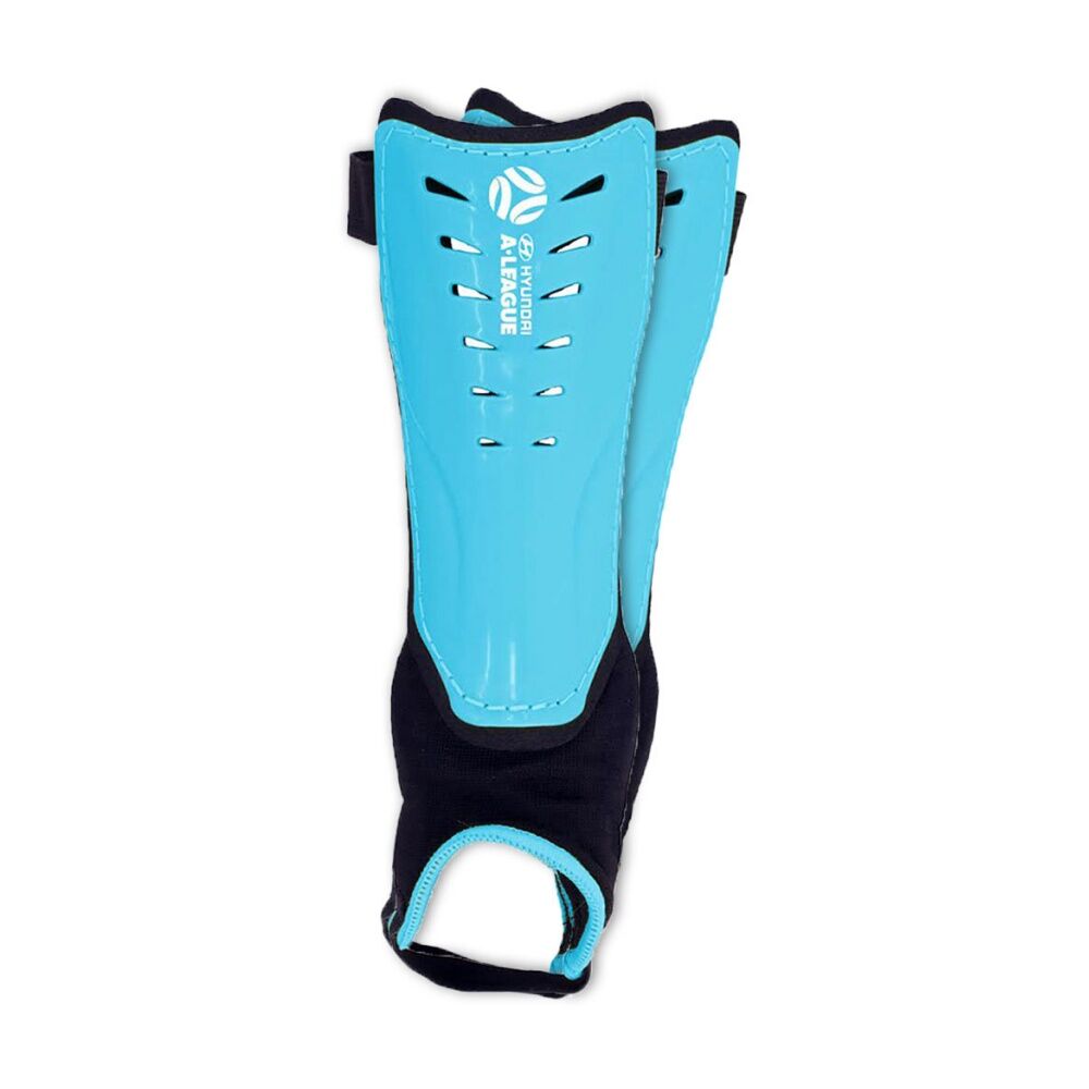 Hyundai A-League Sports/Soccer Shin Guard/Pads Size w/Ankle - Assorted — image 3