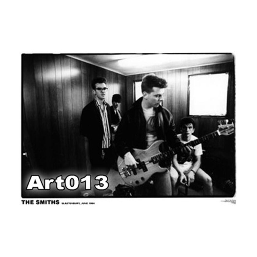 Music 81x60cm Smiths Glastonbury Festival 1984 Euro Wall Art Poster Decoration