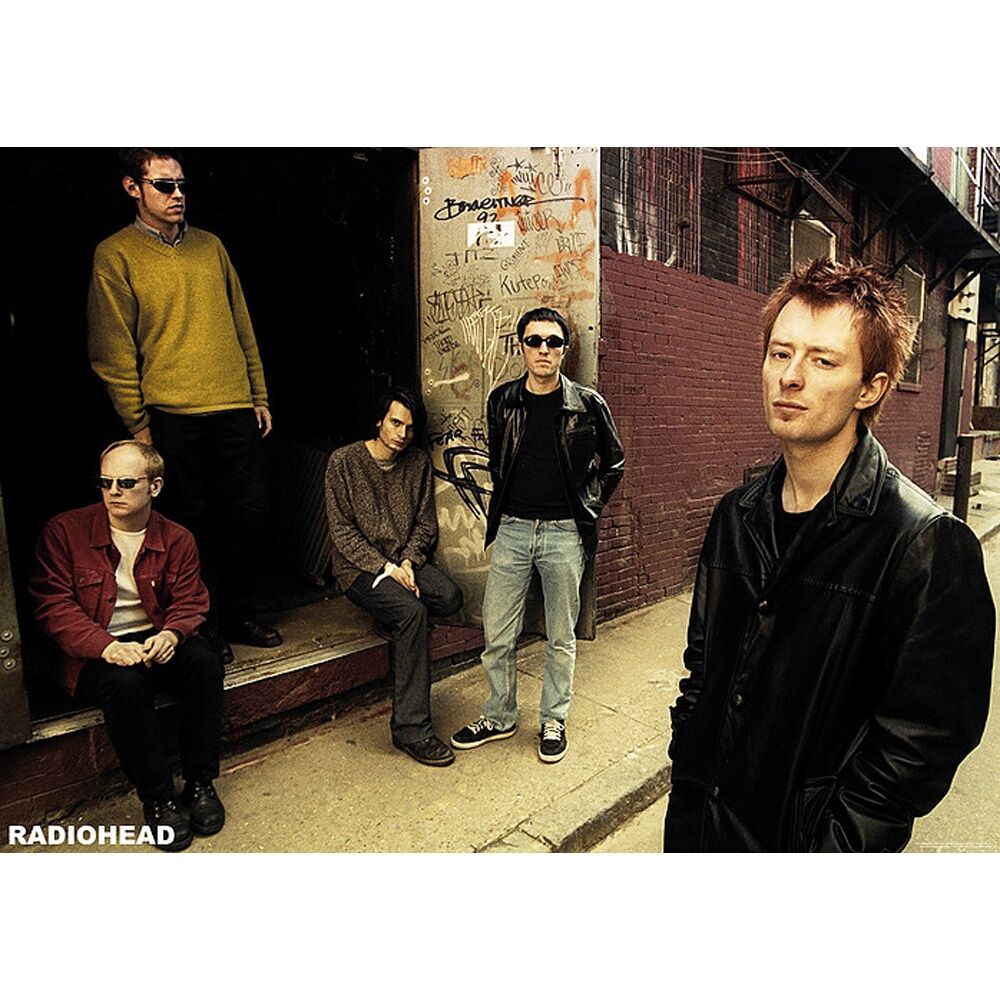 Music 81x60cm Radiohead Euro Wall Art Poster Room Decoration