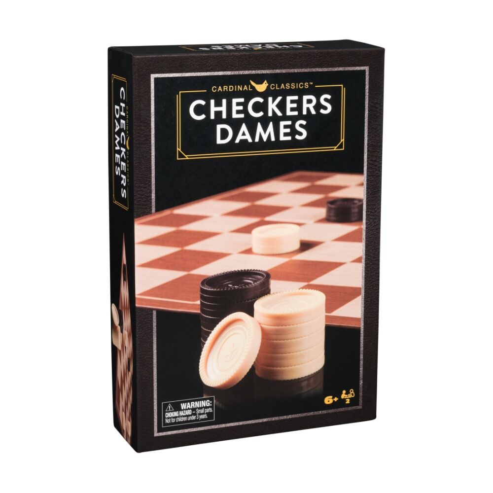 Cardinal Classic Snakes And Ladders And Checkers Dames Board Games — image 6