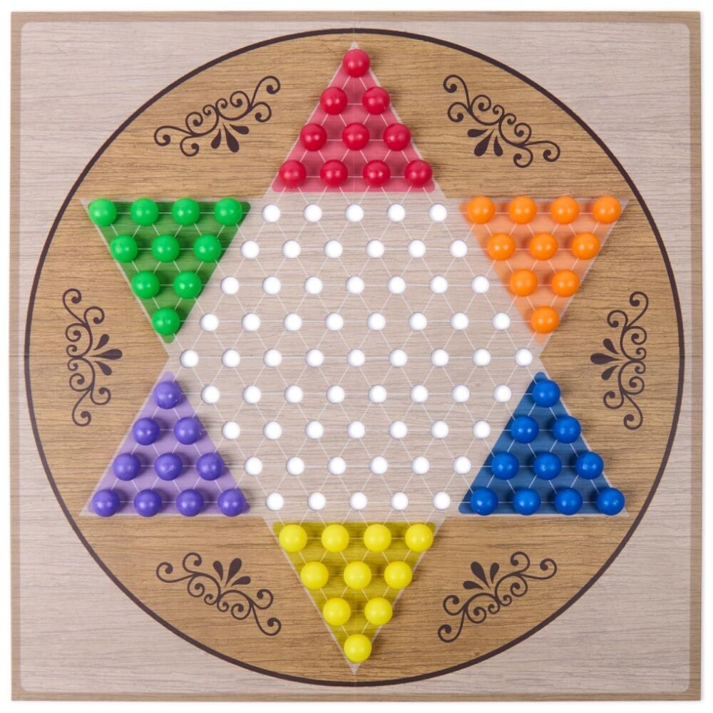 Cardinal 6y+ Classic Kids/Family Chinese Checkers Board Game — image 2