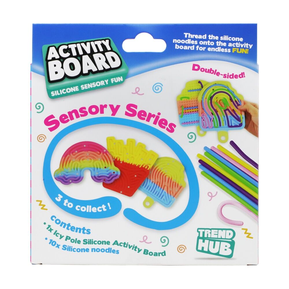 Trend Hub Kids 3y+ Silicone Activity Board Wave 2 Sensory Toy Assorted (3 Pack) — image 6