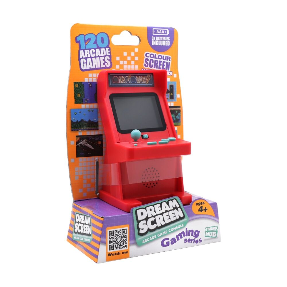 Trend Hub Kids 5y+ Dream Screen Retro Arcade Game Console Assorted (2 Pack) — image 3