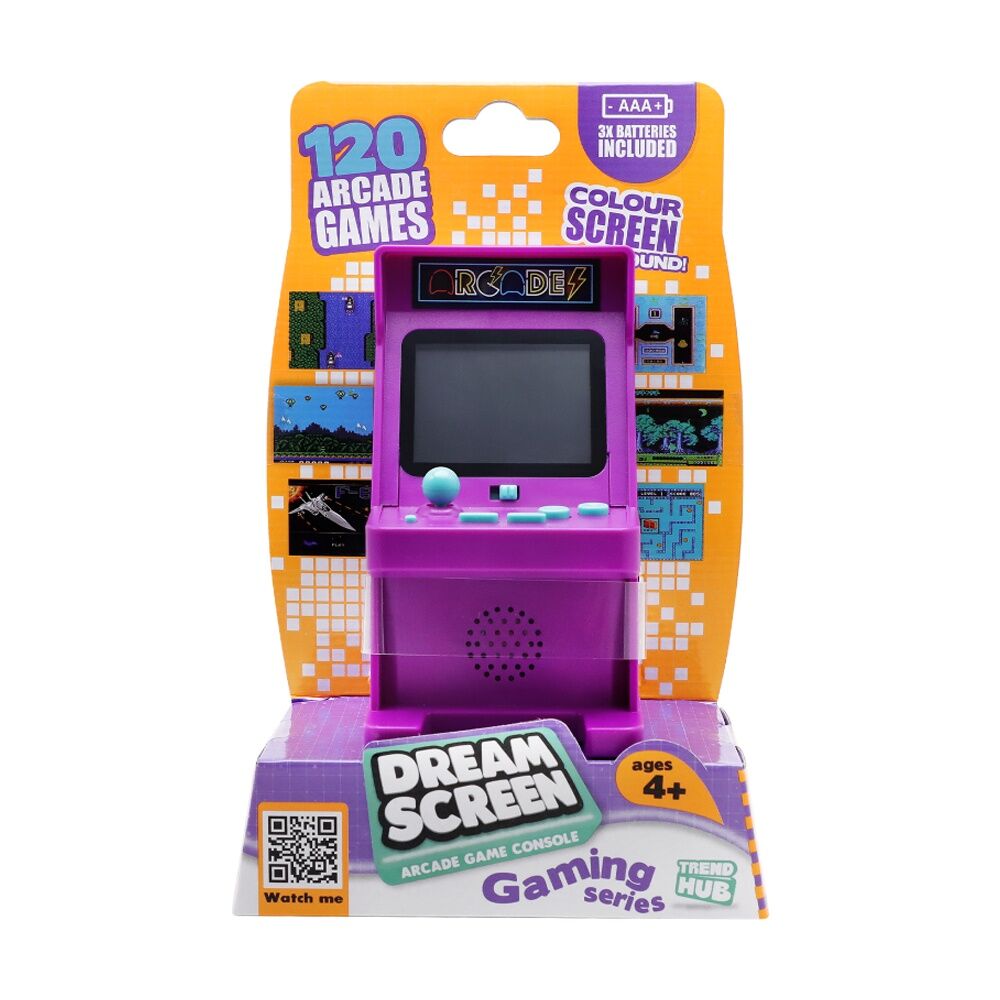 Trend Hub Kids 5y+ Dream Screen Retro Arcade Game Console Assorted (2 Pack) — image 2