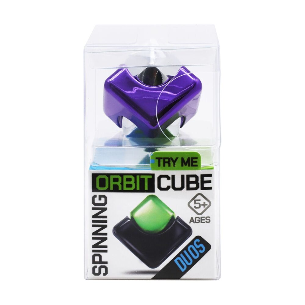 Trend Hub Kids 5y+ Orbit Cube Metallic Fidget Spinner Assorted Colours Trend Hub — image 4