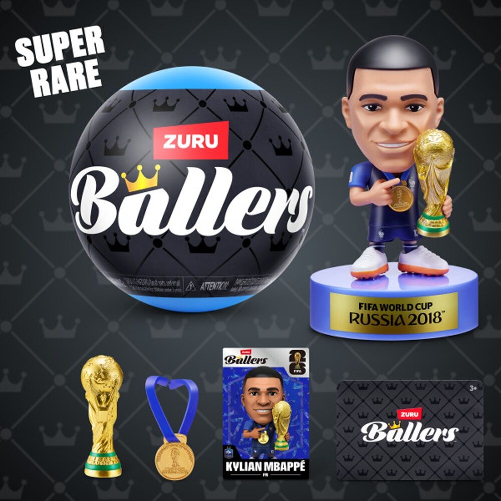 Zuru FIFA World Cup 2026 TM Ballers Kids Figurine Toy 3y+ Assorted (10 Pack) — image 7