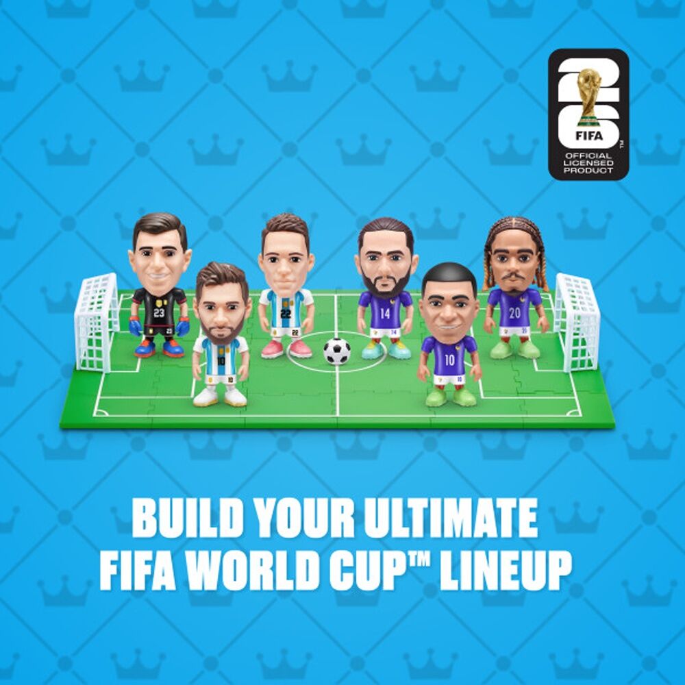 Zuru FIFA World Cup 2026 TM Ballers Kids Figurine Toy 3y+ Assorted (10 Pack) — image 8