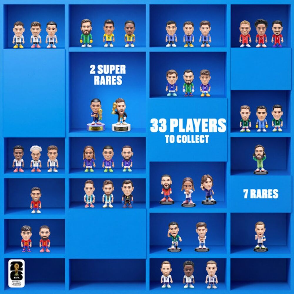 Zuru FIFA World Cup 2026 TM Ballers Kids Figurine Toy 3y+ Assorted (10 Pack) — image 9
