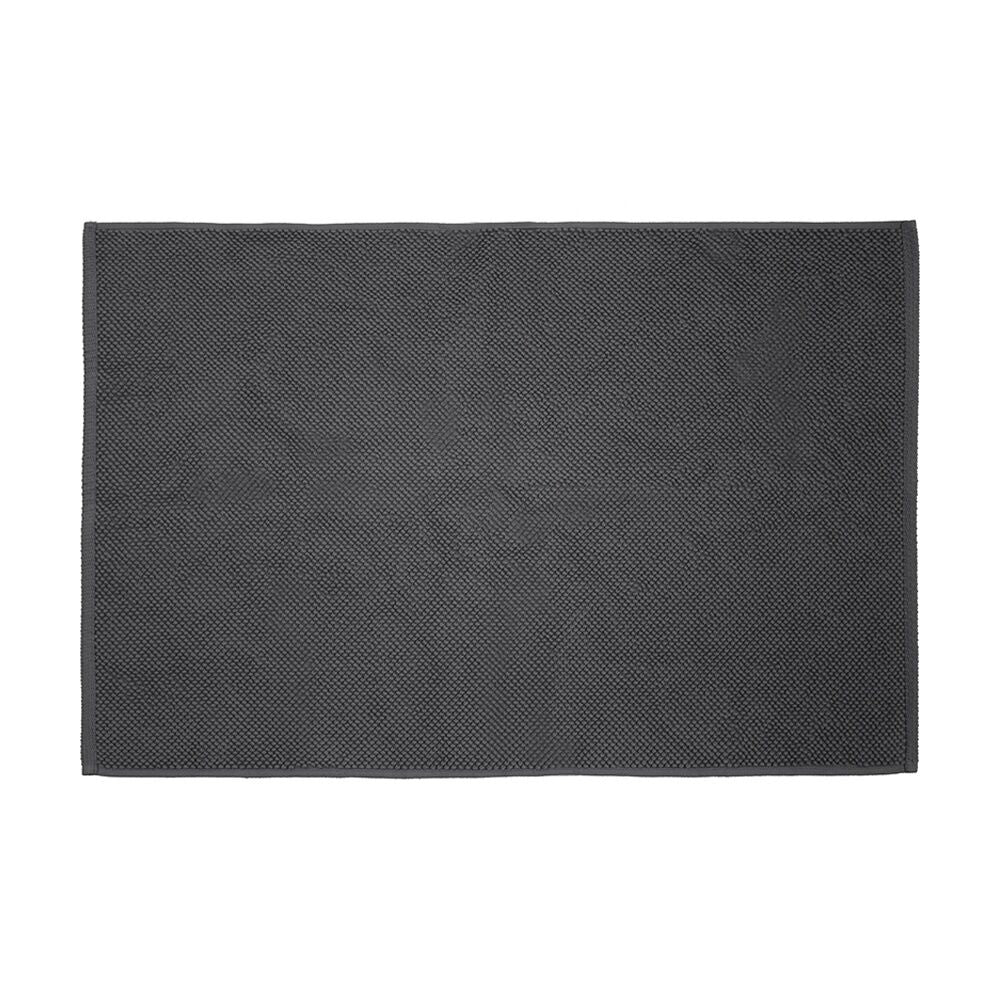 Bambury 50x80cm Angove 950gsm Soft Absorbent Cotton Bath Mat — Grey