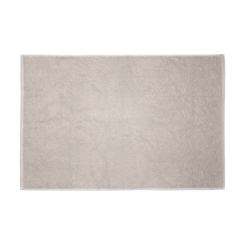 Bambury 50x80cm Neutrals Angove 950gsm Soft Absorbent Cotton Bath Mat