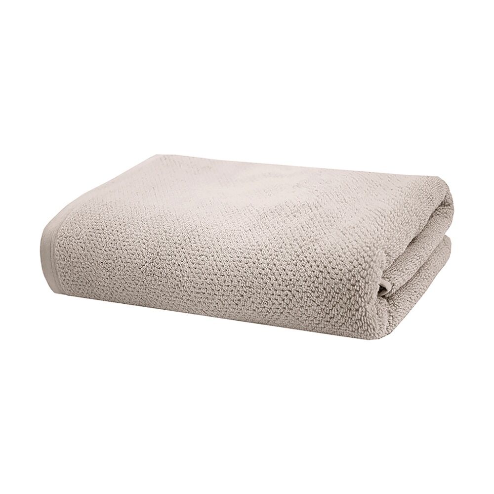 Bambury 80x160cm Neutrals Angove 600gsm Soft Absorbent Cotton Bath Sheet