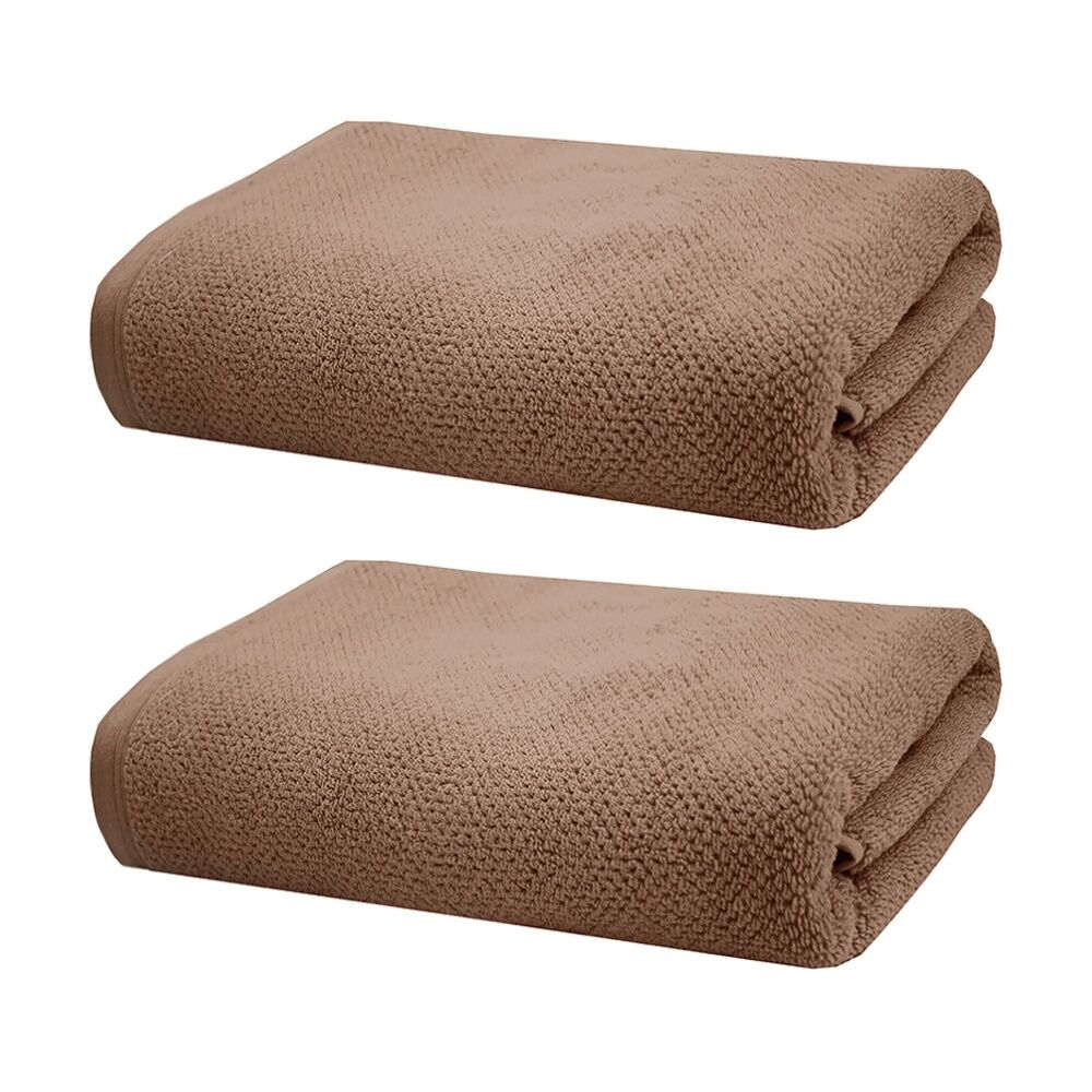 Bambury Angove 600gsm Soft Absorbent Cotton Bath Sheet 80x160cm Pink (2 Pack)
