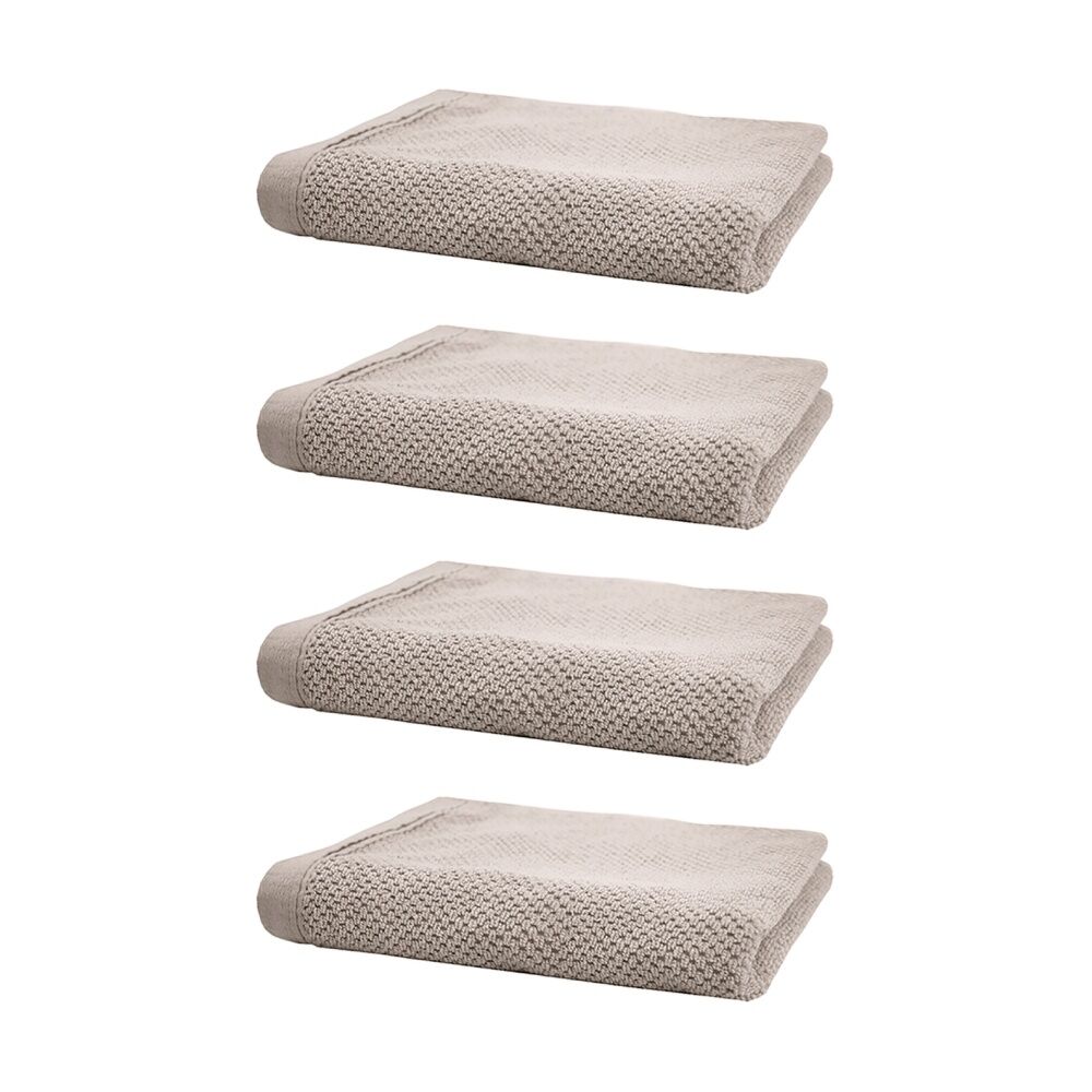 Bambury Angove 600gsm Soft Absorbent Cotton Hand Towel 40x70cm Neutrals (4 Pack)
