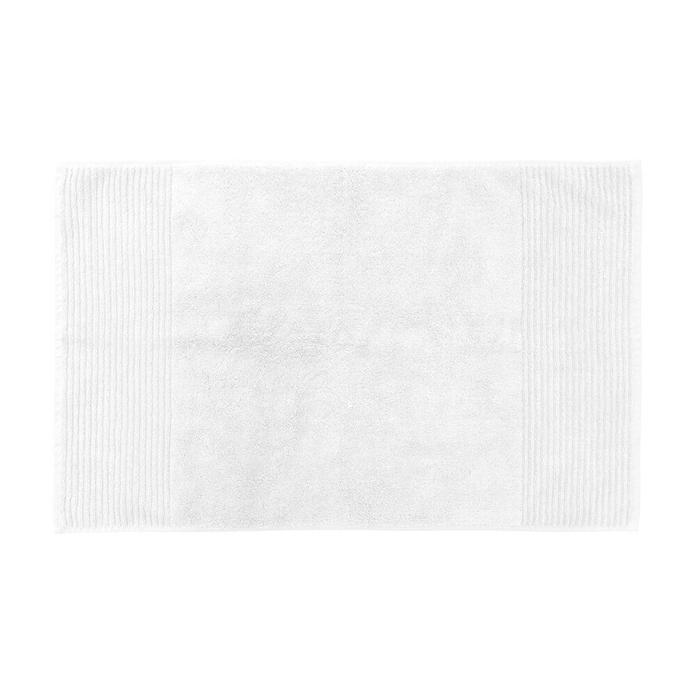 Bambury Elvire 800gsm Soft Absorbent Cotton Bath Mat 48x78cm White (4 Pack) — image 5