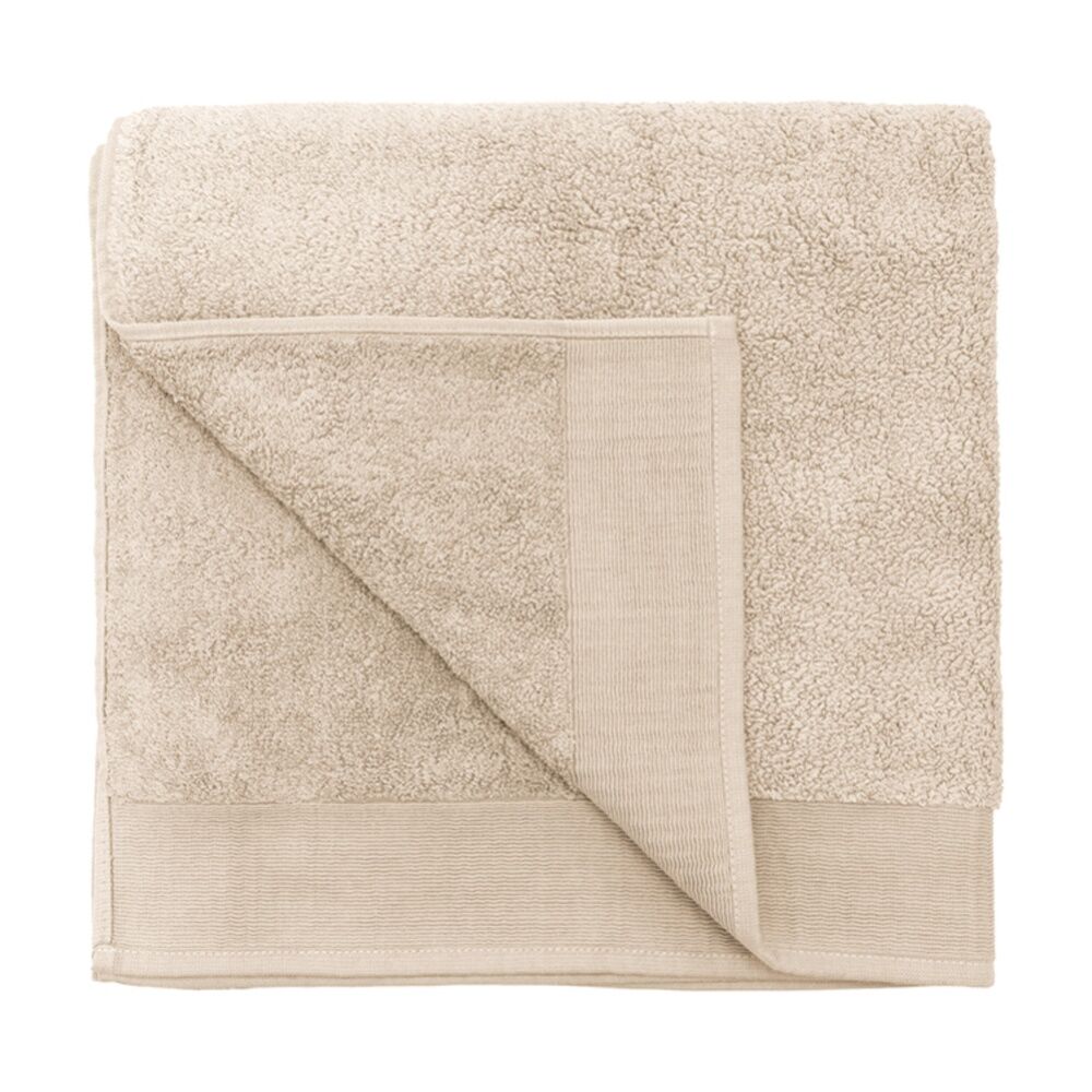 Bambury Elvire 600gsm Soft Absorbent Cotton Bath Sheet 80x160cm Neutrals (4 Pack) — image 2