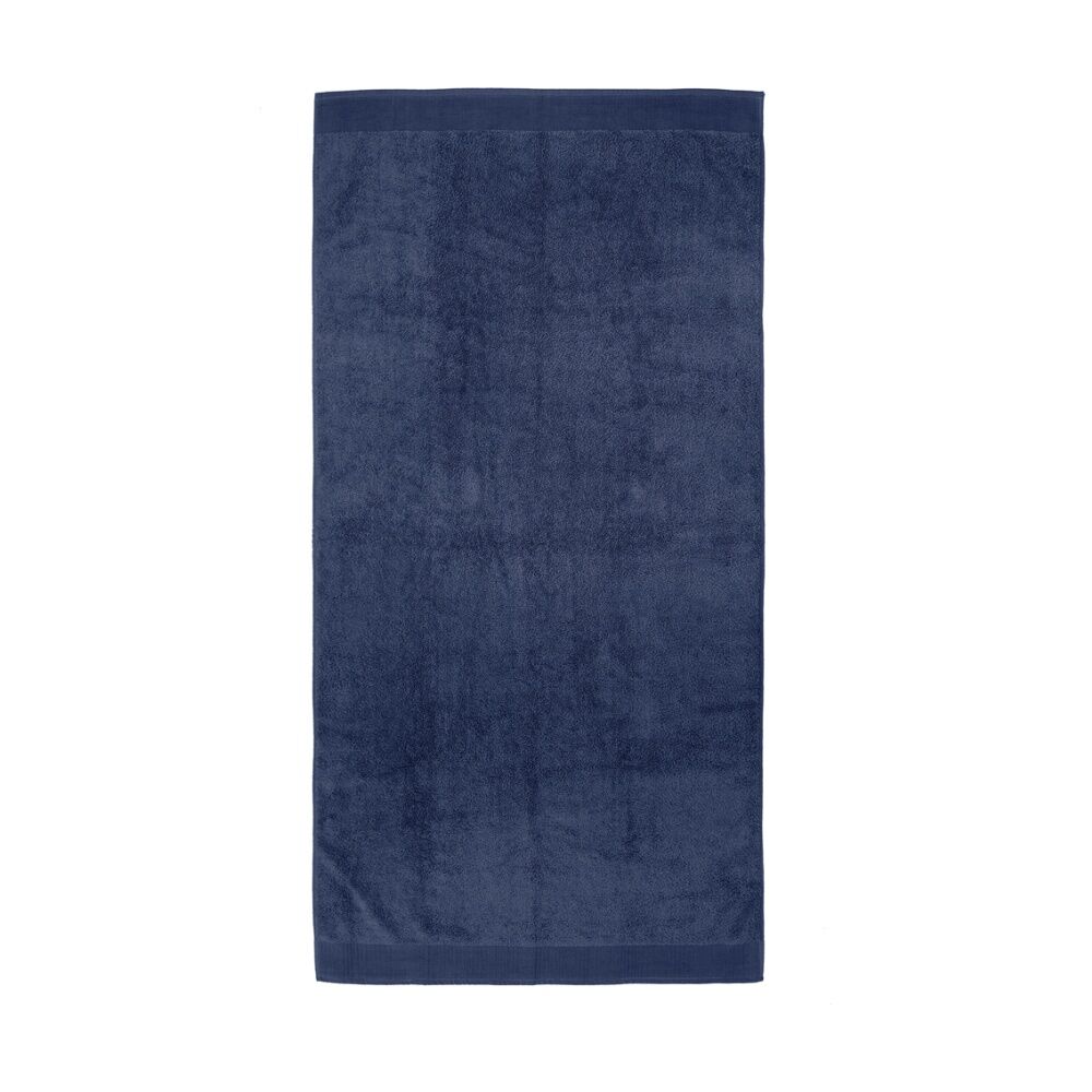 Bambury 80x160cm Blue Elvire 600gsm Soft Absorbent Cotton Bath Sheet — image 5