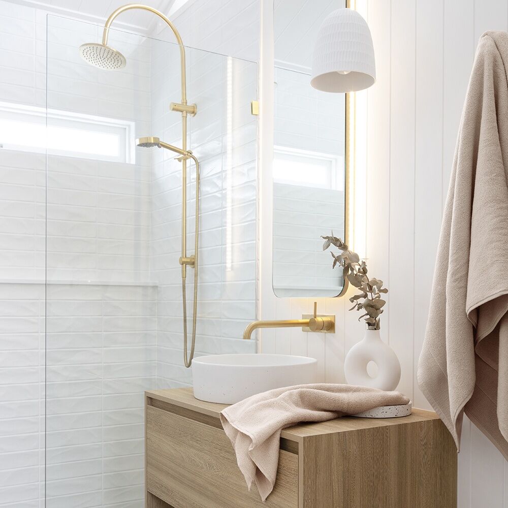 Bambury 68x137cm Neutrals Elvire 600gsm Soft Absorbent Cotton Bath Towel — image 3