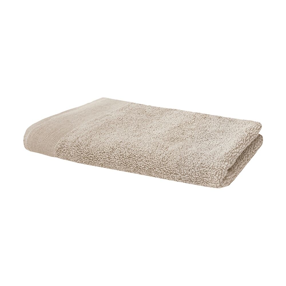 Bambury 40x60cm Neutrals Elvire 600gsm Soft Absorbent Cotton Hand Towel