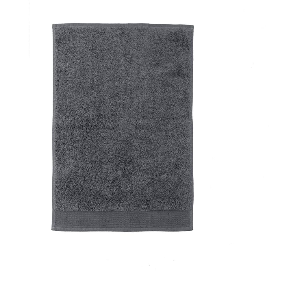 Bambury 40x60cm Grey Elvire 600gsm Soft Absorbent Cotton Hand Towel — image 4