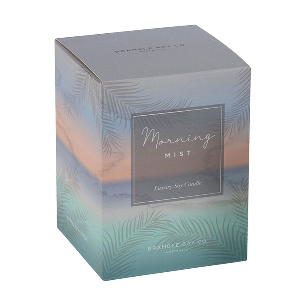 Bramble Bay Ocean Morning Mist Soy Candle w/ Decorations Home Fragrance 300g (2 Pack) — image 2