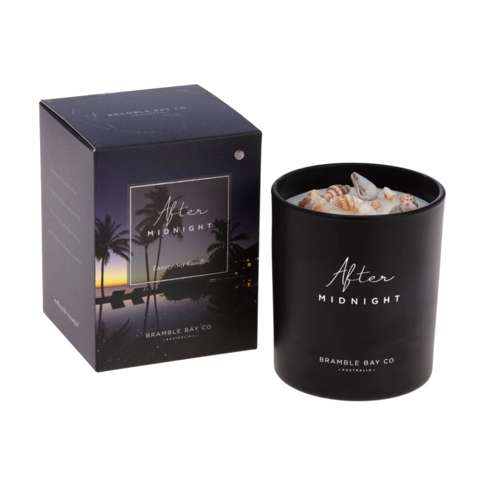 Bramble Bay 300g Ocean After Dark Midnight Soy Candle Home Fragrance — image 2