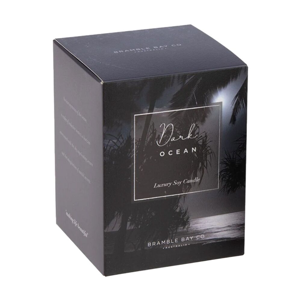 Bramble Bay Dark Ocean After Luxury Soy Candle Home Fragrance 300g (2 Pack) — image 2