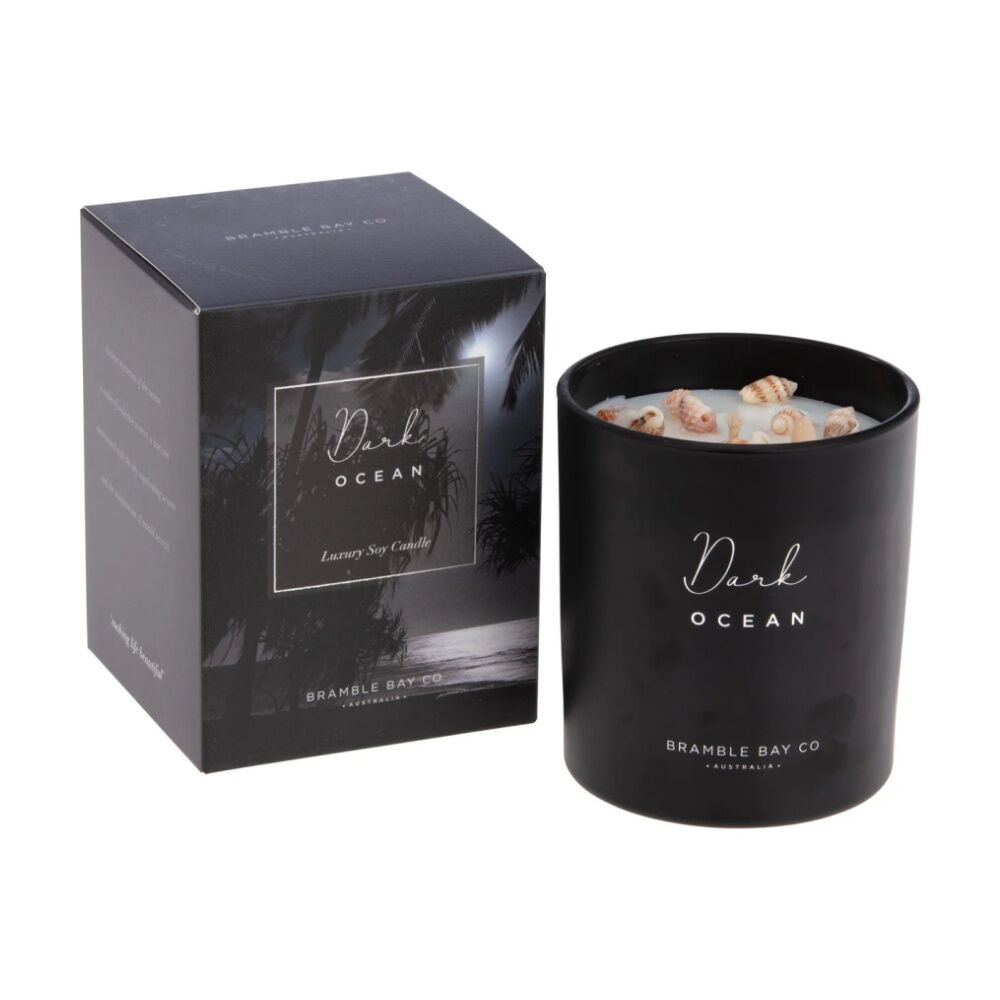 Bramble Bay 300g Dark Ocean After Luxury Soy Candle Home Fragrance — image 2