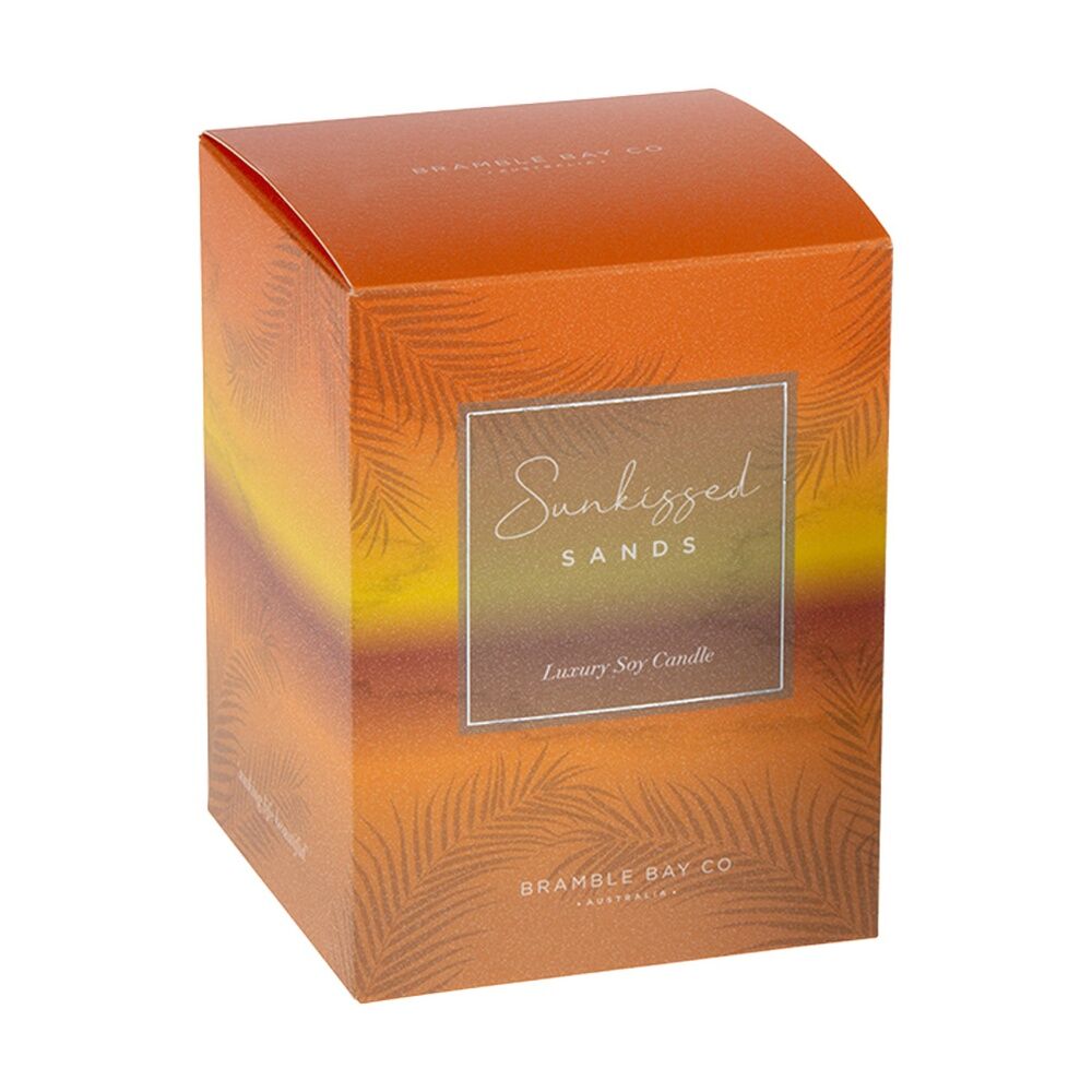Bramble Bay Ocean Sunkissed Sands Candle w/ Decorations Home Fragrance 300g (2 Pack) — image 2