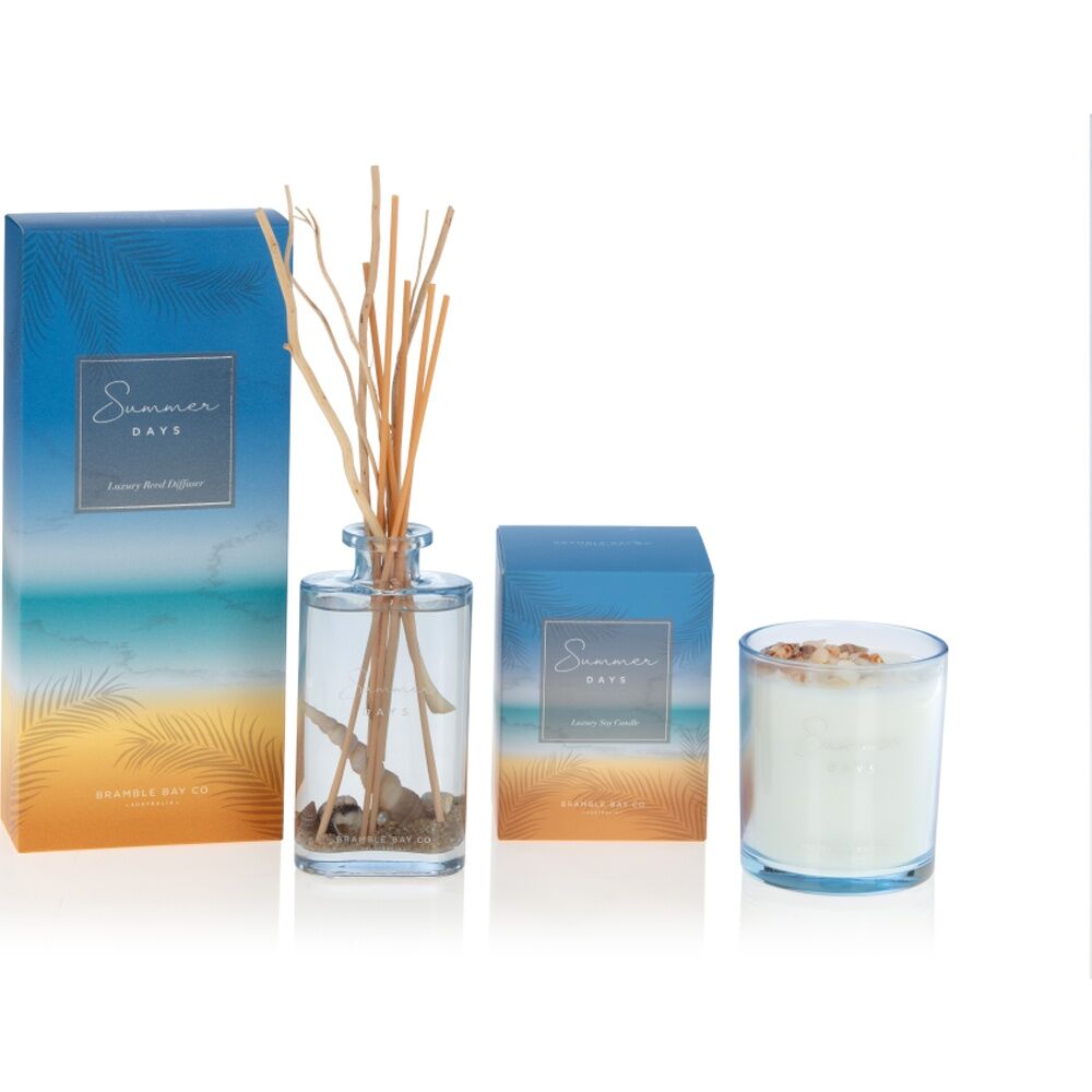 Bramble Bay 150ml Ocean Summer Days Glass Reed Diffuser Home Fragrance — image 4