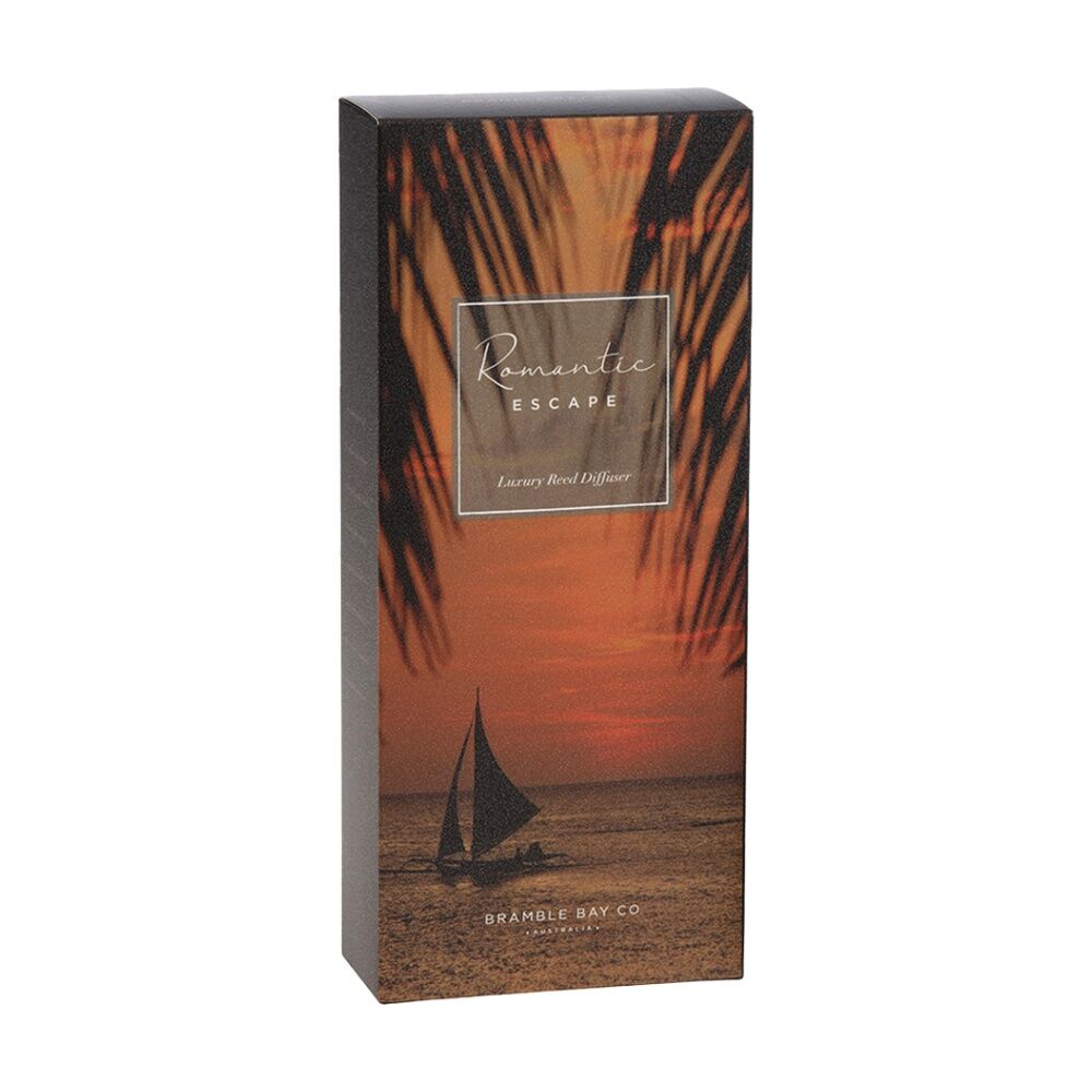 Bramble Bay Ocean After Dark Romantic Escape Glass Reed Diffuser 150ml (2 Pack) — image 2