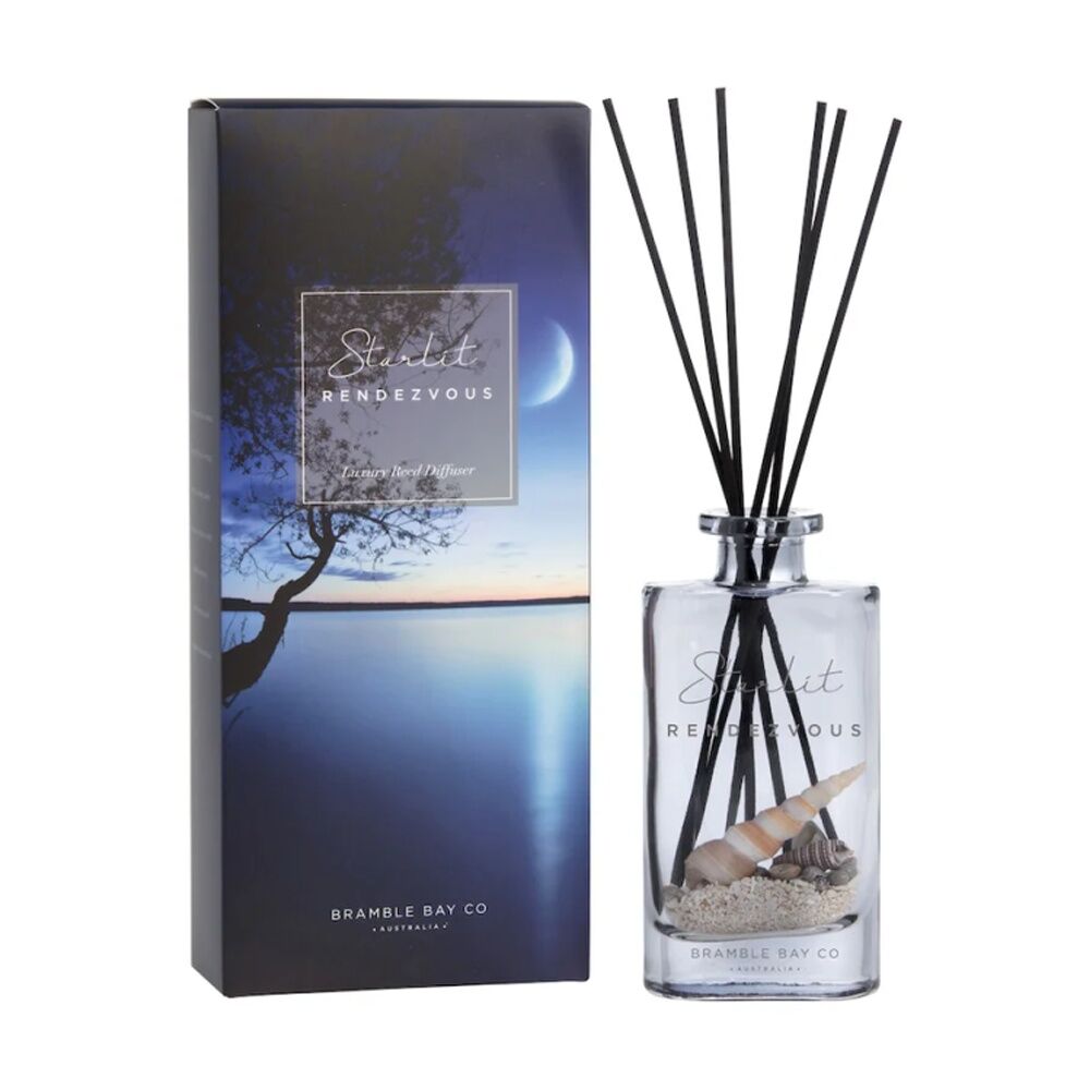 Bramble Bay Ocean After Dark Starlit Rendezvous Glass Reed Diffuser 150ml (2 Pack) — image 3