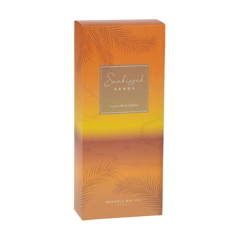 Bramble Bay Ocean Sunkissed Sands Glass Reed Diffuser Home Fragrance 150ml (2 Pack) — image 2