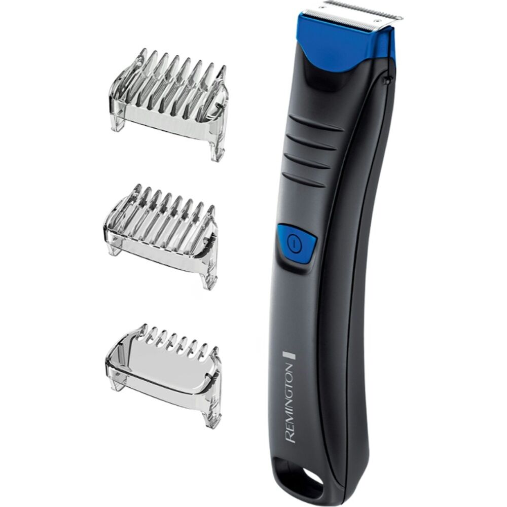 Remington Mens Body Hair Trimmer Stainless Steel Blades Cordless Shower