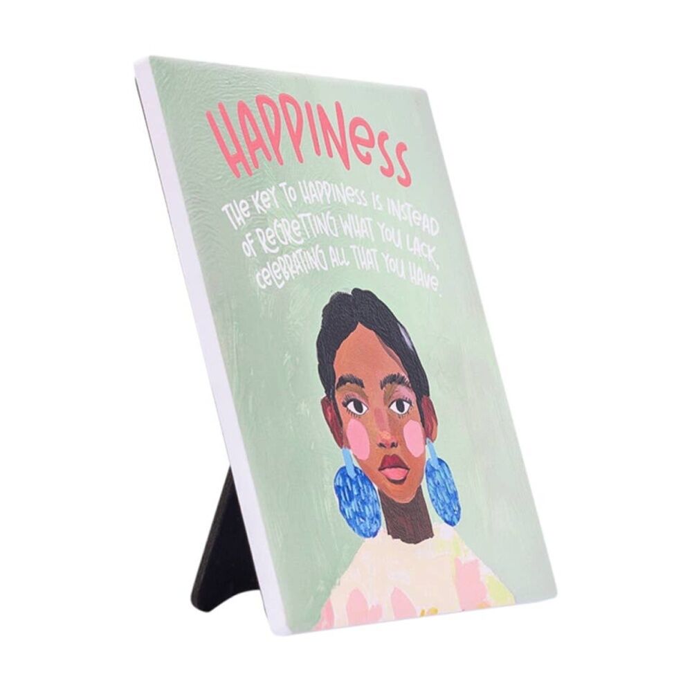 Splosh Billie Happiness Verse Ceramic w/ Hook & Stand 12x14x1cm (2 Pack) — image 3