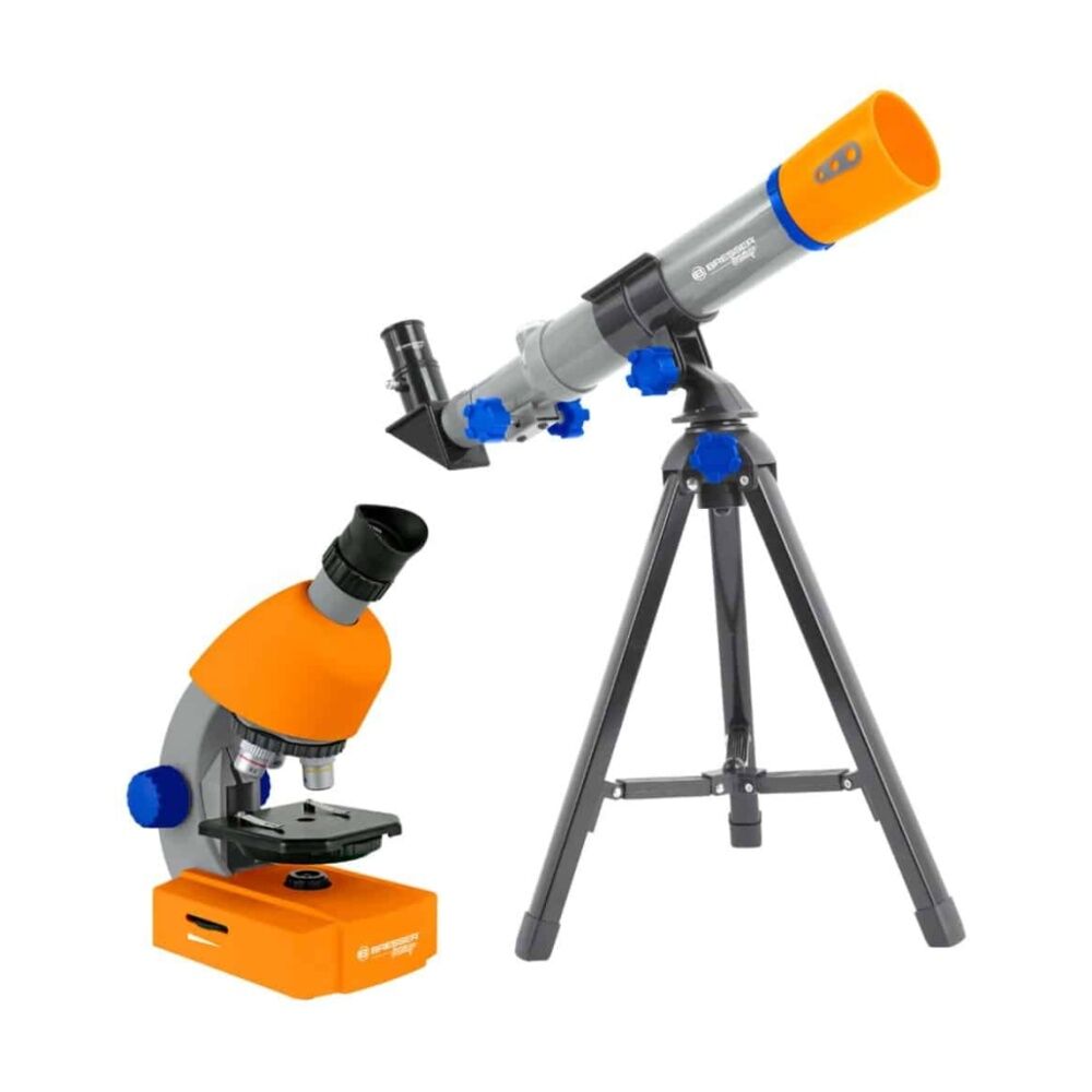 Bresser Junior Telescope & Microscope Portable Kids Magnification Play Set 8Y+ — image 3